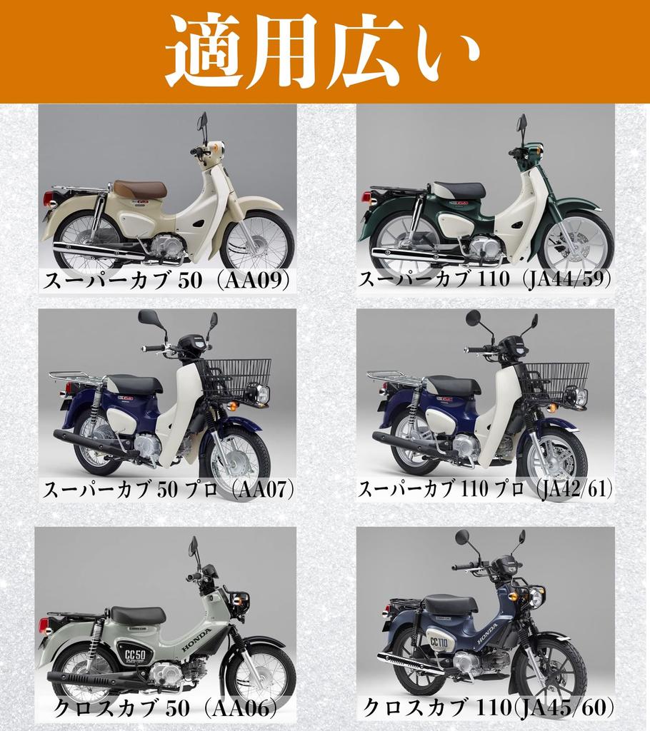 Headlight Visor for Super Cub C125 Cross Cub 110 Super Cub PRO110 Chrome-plated (42mm Long) (JA48), (JA45), (JA42), Etc.