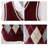 Children's Sweater Knitted Waistcoat Autumn/Winter Casual Vest for Boys and Girls