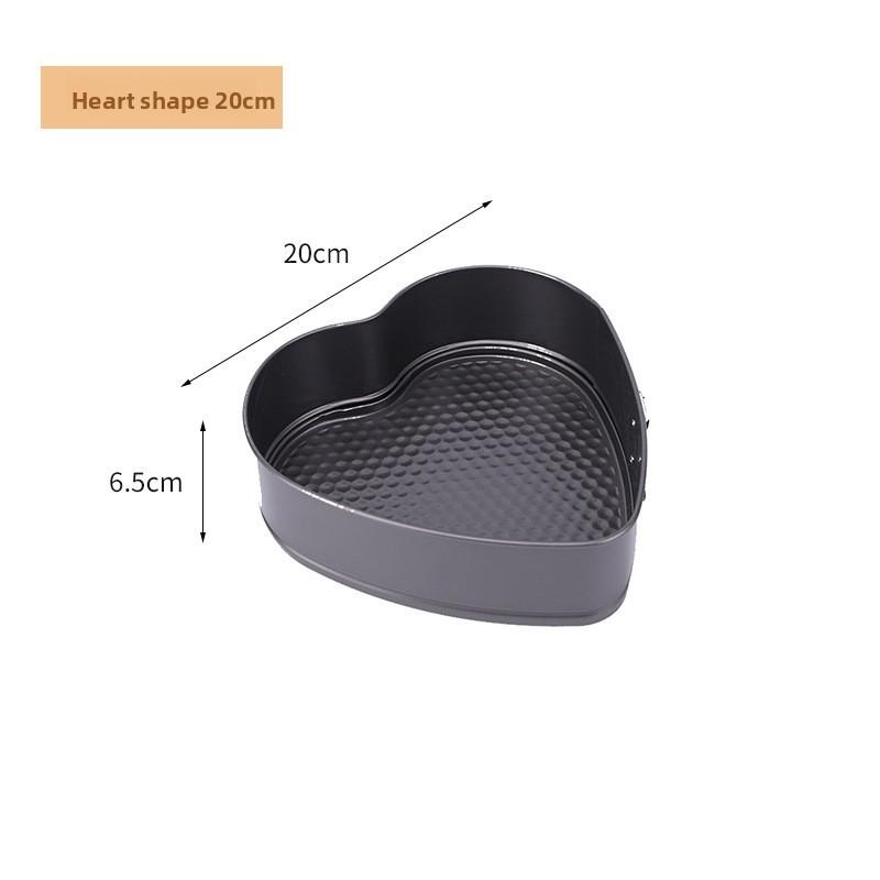 Round And Square Cake Molds Carbon Steel Nonstick Detachable Bottom For Commercial Baking