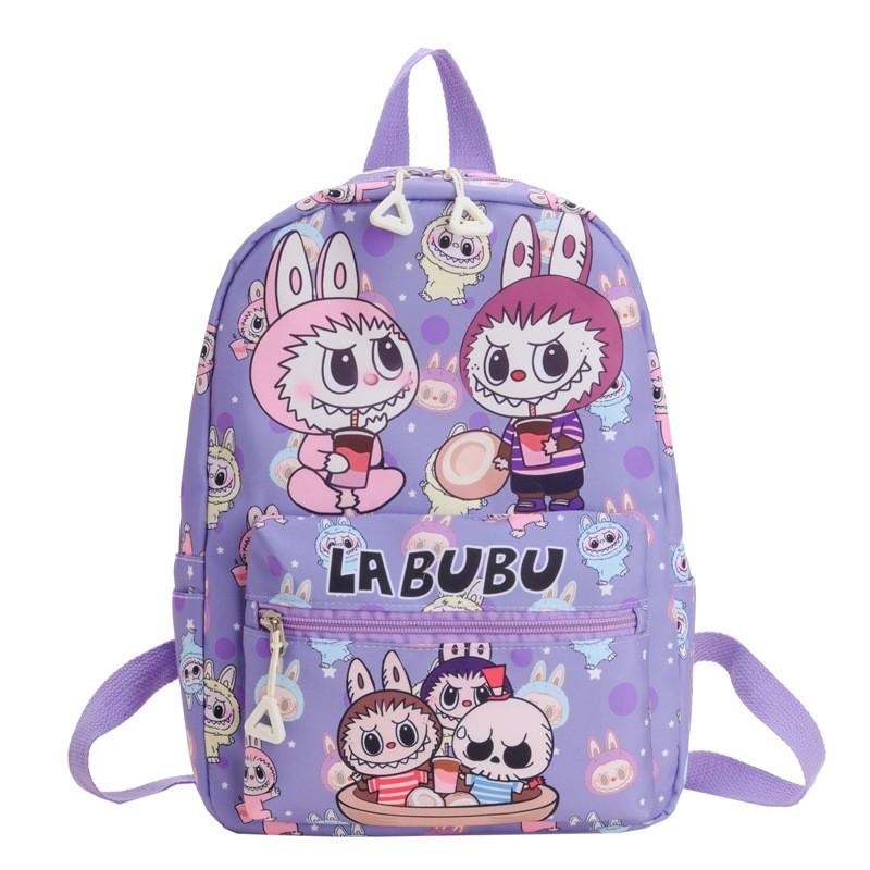 Capacity Large Backpack Nylon School Bag For Boys Girls Daily Use