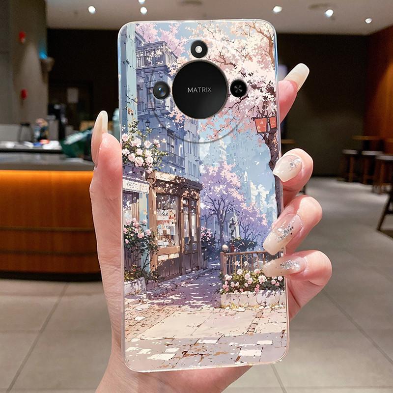 Casing For Honor X9c Smart 5G Luxury Dragon Cute Cool Boys Girls Phone Case Back Cover Honor X9cSmart Transparent Soft TPU Shell