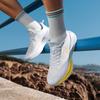 Li Ning Wuyue Cushioning Slip Resistant Abrasion Resistant Breathable Low Top Casual Running Shoes Men's White ARST003-1