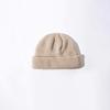 1Pc Acrylic Fiber Casual Men's Short Fisherman Beanbie Hat Mini Autumn and Winter Warm Knitted Hats Hip Hop Hat