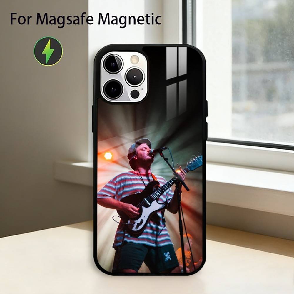 Slacker Rock Mac Demarco Phone Case For iPhone17,16,15,14,13,12,11 Plus,Pro Magnetic For Magsafe Wireless Charging iPhone17Air