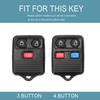 3/4 Buttons Tpu Car Remote Key Shell Case Fob Cover For Ford Focus Complete Escape Mustang Explorer Lincoln Town Sport