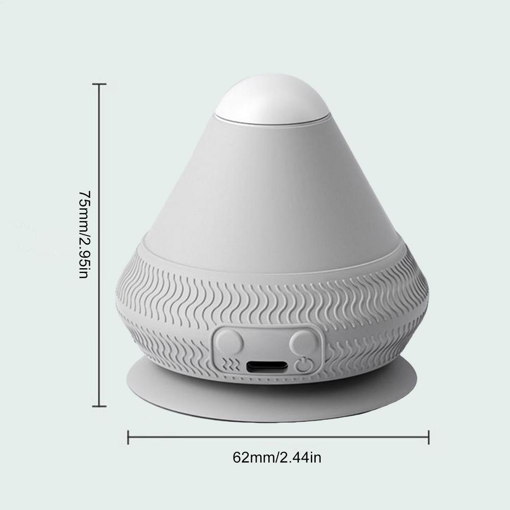 Silicone Massager Ball USB Rechargeable Vibrating Massage Ball Fitness Muscle Waist Back Relaxation Massager For Pain Relief