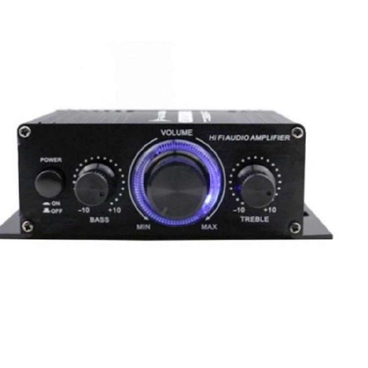 12V 20W+20W Mini HIFI Digital Stereo Sound Amplifier Car Home Radio Theater Hot Stock Microphone Office Use Lightweight