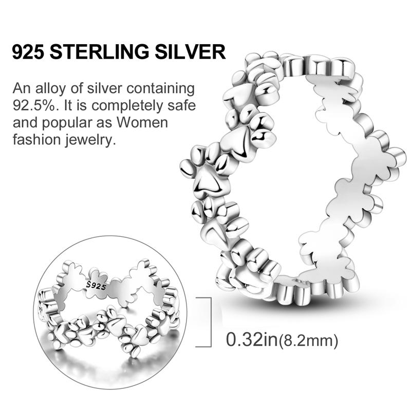 New 925 Silver Rings Zircon Sparkling CZ Rings Rings For Women Original Wedding Fine Jewelry Accessories Gifts