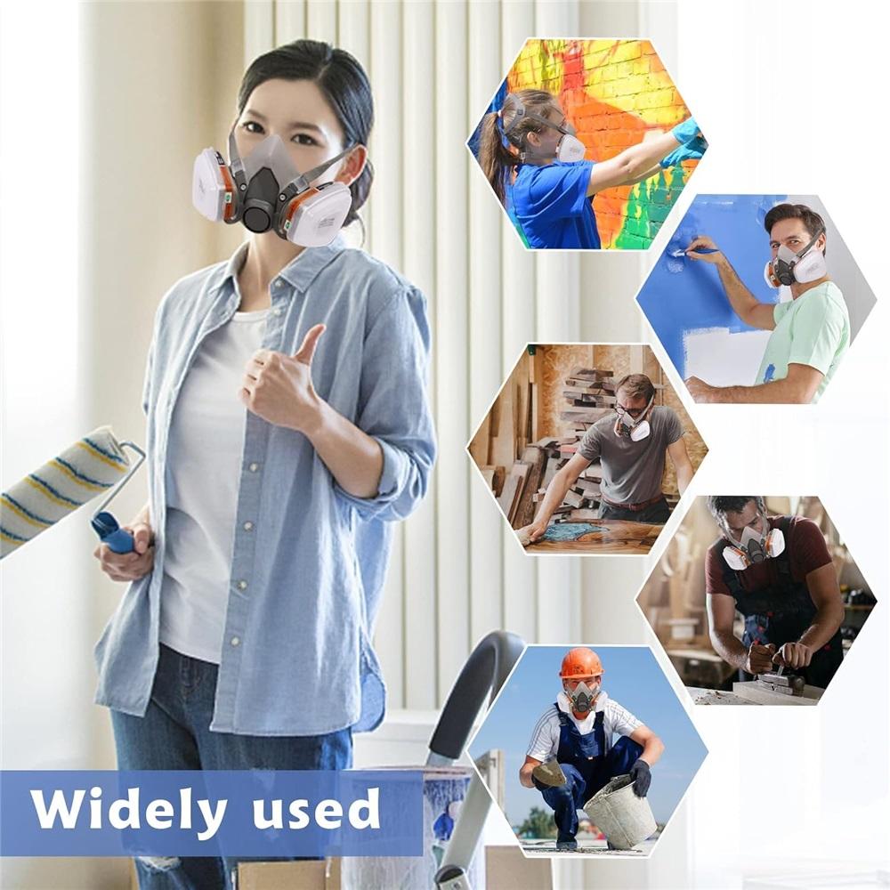 50 Pieces Of Respirator Filter Cotton, 5N11 Replaceable Particulate Filter Cotton, Suitable For Gas Respirators 6000, 6100, 6200, 6800, 7501,7502