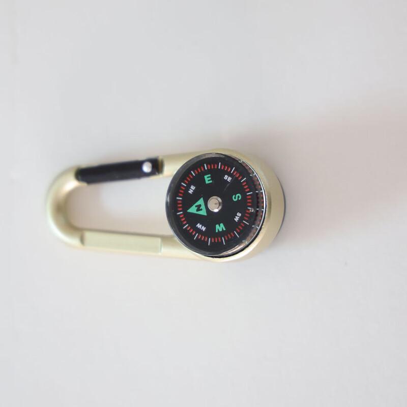 Linpan DC27 Outdoor Compass Thermometer Carabiner