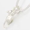 Women Silver Plated Lovely Jumping Cat Pendant Charm Princess Necklace Jewelry