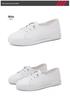 Red Dragonfly Women's Spring Flat White Leather Shoes - Versatile, Soft Sole, Shallow Cut Casual Style