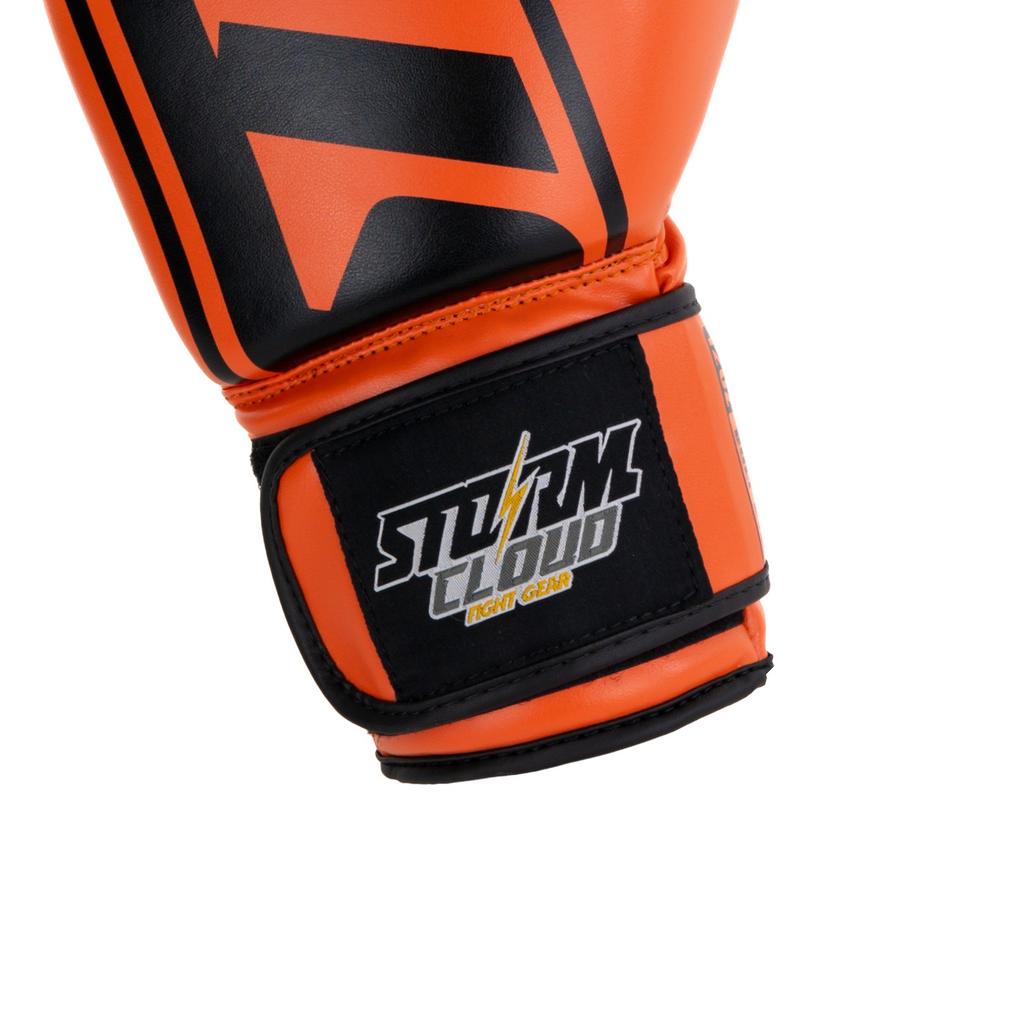 StormCloud Bolt 2.0 Neónově oranžové boxerské rukavice 16oz