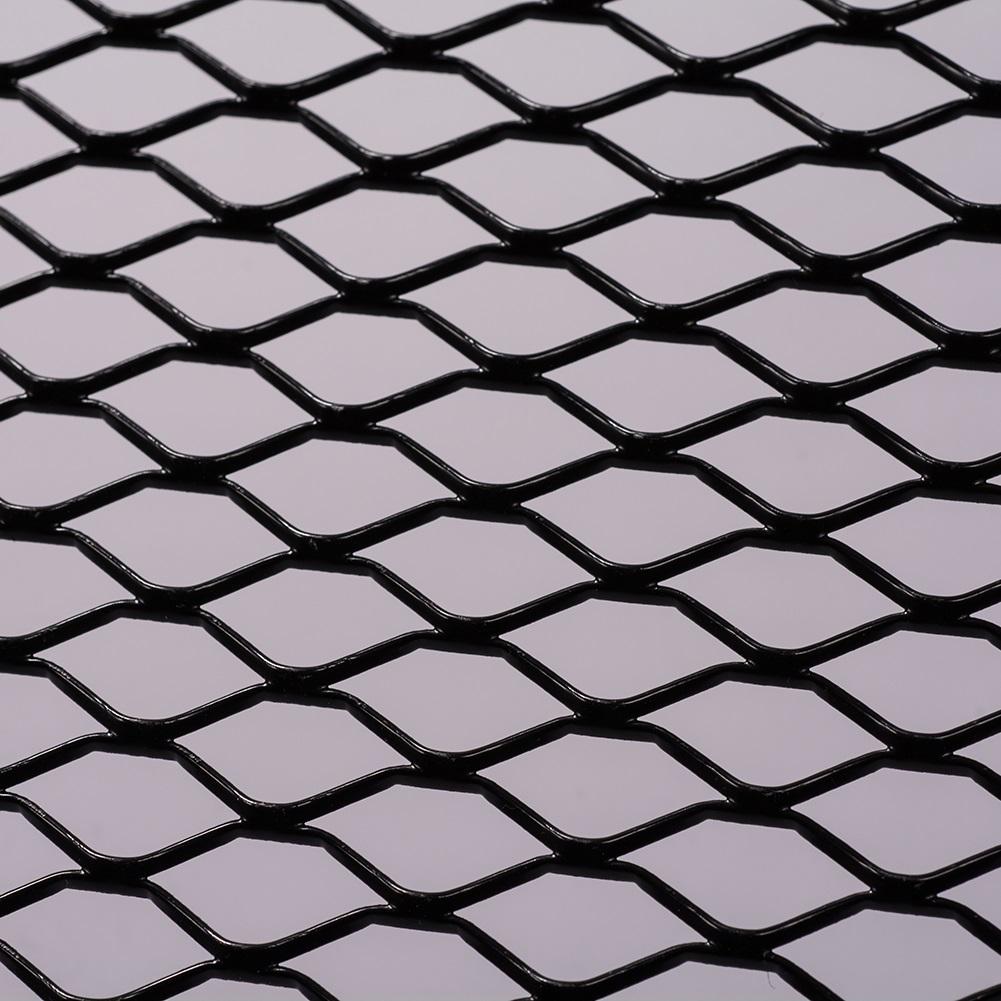 DIY Racing Grills Universal Fit for Car Cuttable Front Bumper Honey Comb Vent Grille Mesh Sheet 100cmx33cm