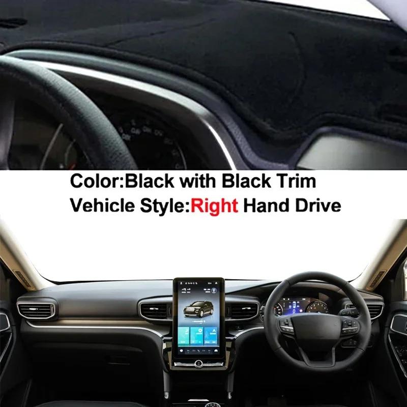 Car Dashboard Cover Non Slip Pad For Ford Explorer Car Dash Mat Sun Shade Pad Anti Slip Cushion Protective