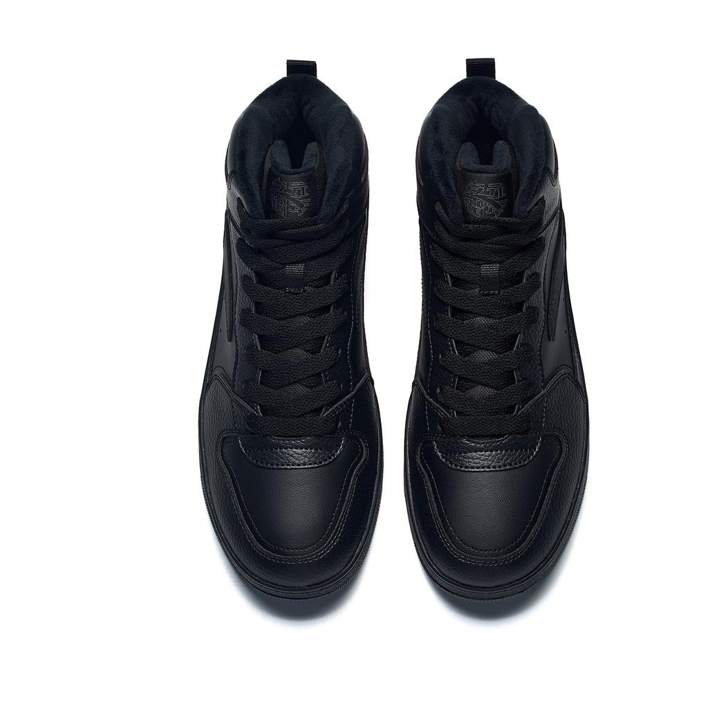Anta Life Collection Skate Shoes Men's High-top Black