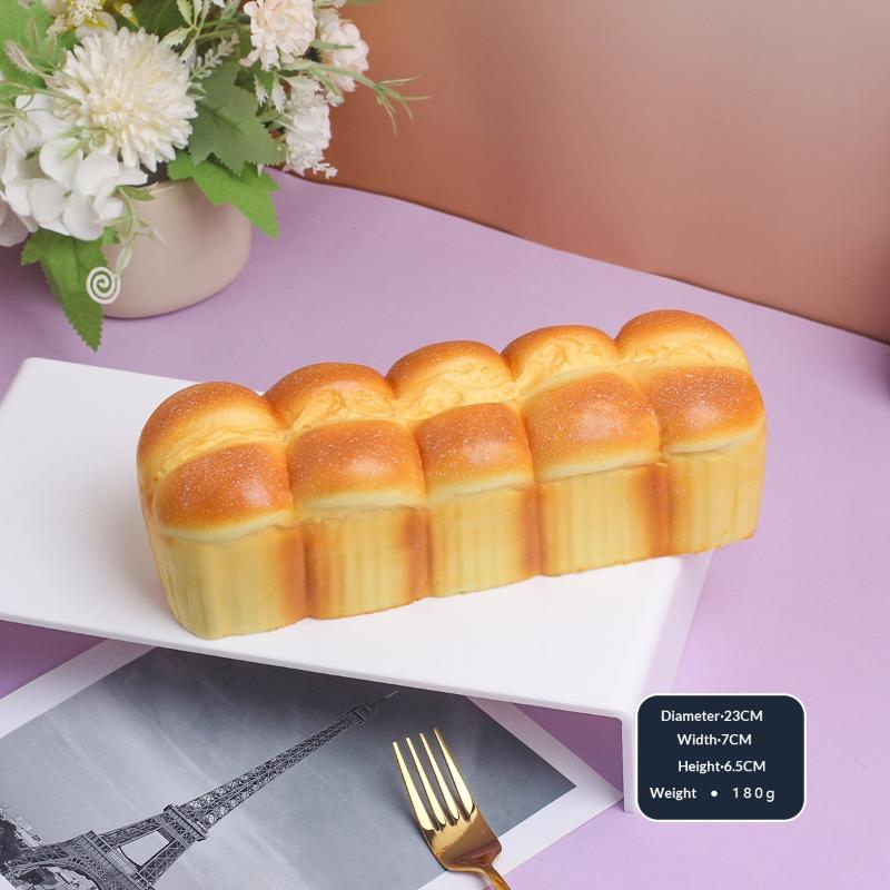 1Pcs Anti Stress Relief Toys Simulation Bread Toast Donuts Slow Rising Rebound Squeeze Toy For Kids Adults Desktop Decor