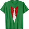 Tie Heart Valentines Day Costume Elegant Present Cute Unisex T-Shirt