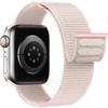 1 Pc  Nylon Velcro Strap Suitable for iwatche123456SE Breathable and Soft Men's and Women's Watch Straps