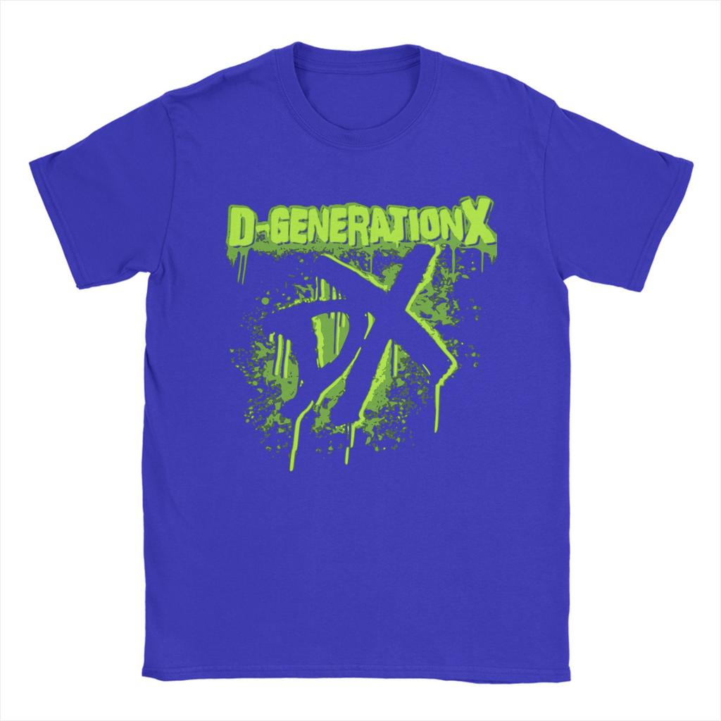 D-Generation-X Wrestling Men T Shirt Wrestler Boxer Casual Tee Shirt Short Sleeve O Neck T-Shirts Cotton Original Merch