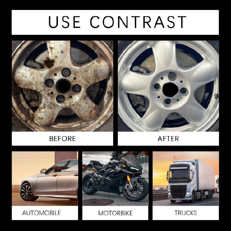 Rust Dissolver Sprayer Automotive Metal Cleaner Bicycles Chains Engine Parts Corrosion Remover With Quick Acting Formula