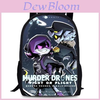Morddrohnen Anime Rucksack Oxford Stoff Geräumige Schultasche Für Schüler Teenager College Notwendigkeiten