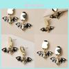 Halloween Bat Earrings With Alloy Material For Women Fashion Jewelry Gift