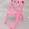Chair Furniture Model Minimalistic Good Craftsmanship Plastic Mini Folding Chair Model for Micro Landscape