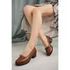 Women's Genuine Leather Low Heeled Casual Comfortable Summer Shoes
