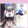 To Zero From Another World Rem Figurine Jk Skirt Anime Model Toys Statuary Gift