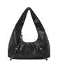 Picea Belted Hobo Bag [Crinkle Black]