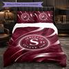 Biancheria da Letto a Tema Servette FC Set 3 Pezzi Copripiumino Biancheria da Letto Decorativa Per Camera da Letto di Adolescenti Decorazione per la Casa