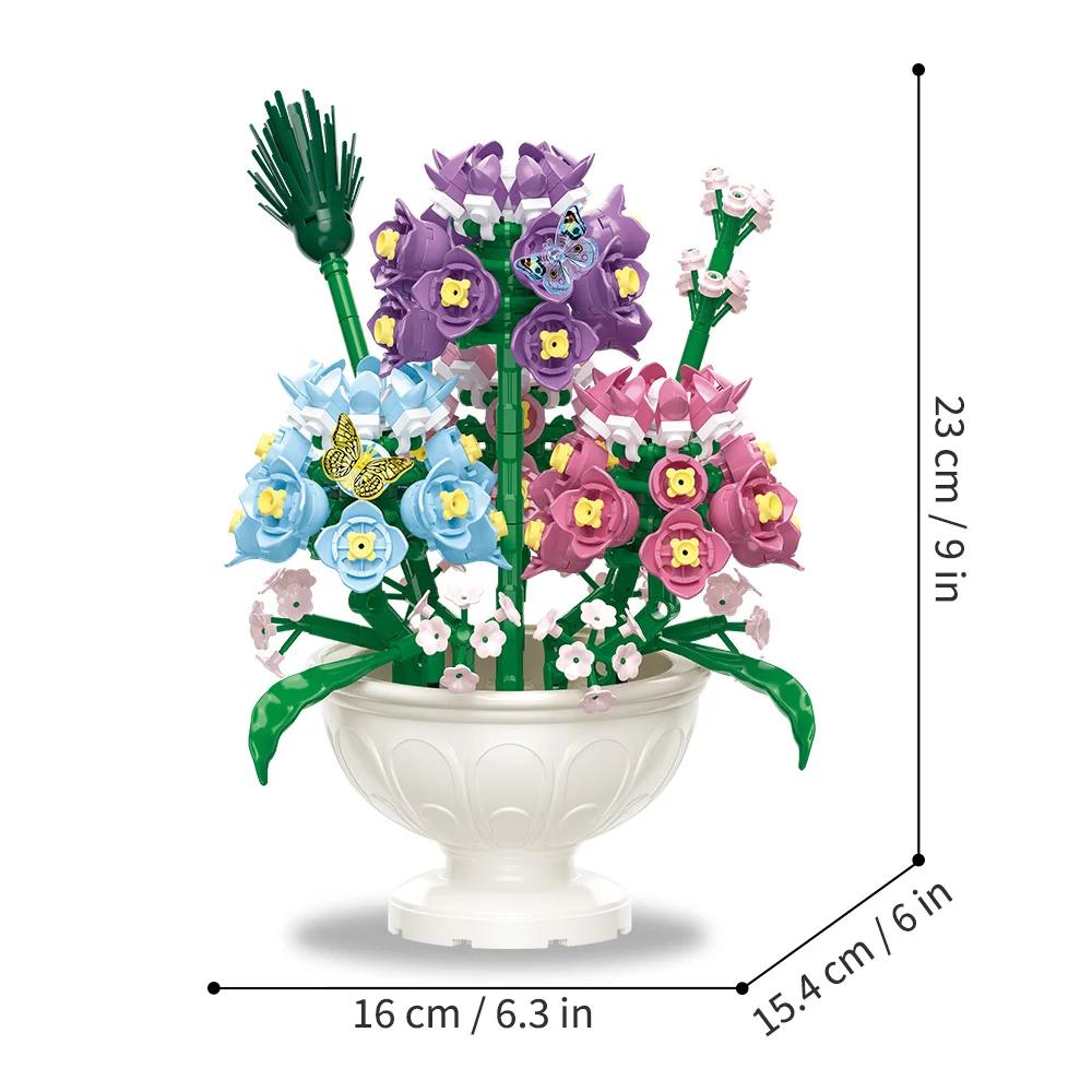 Ungiftige Botanicals Blumenarrangement DIY Bausatz Faux Bouquet Set Für Erwachsene Florales Home Dcor Kit Dekorationen Für Büro 10345