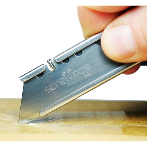 Screwpop Stainless Steel Utility Knife Mini Knife 3.0 (Utility Knife 3.0 for Keychain) with Keychain Multi-Tool, Carabiner, Cutter, and Bottle Opener