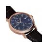 Classic Automatic Mechanical Watch, Genuine Leather Strap, Blue Dial, Men's Watch, Item Number: RE-AW0005L00B