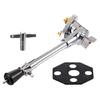 Adjustable Bass Drum Legs Nonslip Base Secure Drum Set Adjustable Drum Legs Equipment Accessories Metal Texture