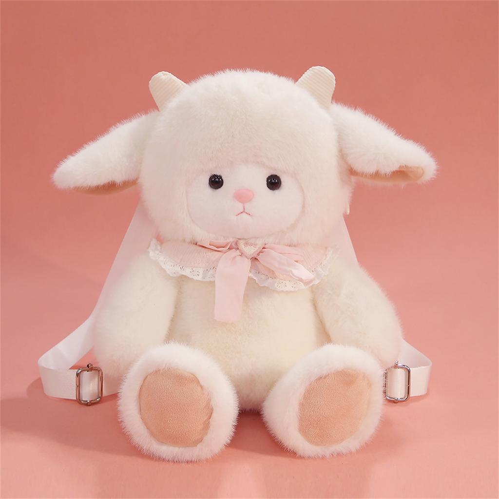 Cute Yumi Sheep Backpack Plush Toy Doll Girl Birthday Gift