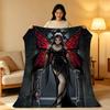 Artist A-Anne S-Stokes C-Collection Throw High-Density Short Plush Blanket Soft Skin-Friendly for Sofa Nap Room