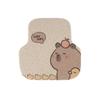 Universal Cute Capybara Car Floor Mat Set - Tailored Wire Mat Wear Resistant Stain Resistant Auto Mat Accessories