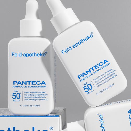 Feld Apotheke [soothing  Barrier Care] Panteca Ampoule Sun Cream 30ml X 2  + Free Airy Sun Cream Kit 