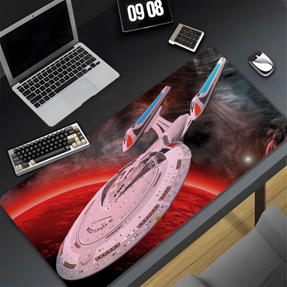 

Star Trek Mouse Pad Cartoon Lockedge Large Gaming Pad Computer Gamer Keyboard Mat Desk Mousepad PC Desk Pad 600x300x2mm