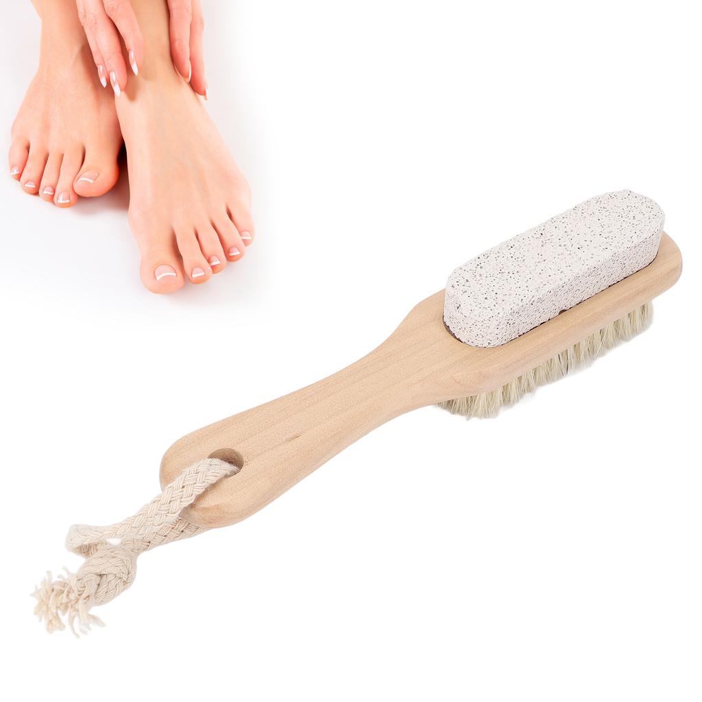 Foot Brush Promoting Sleep Dead Skin Removal Compact Portable Convenient Practical Exfoliator for Home Hotel