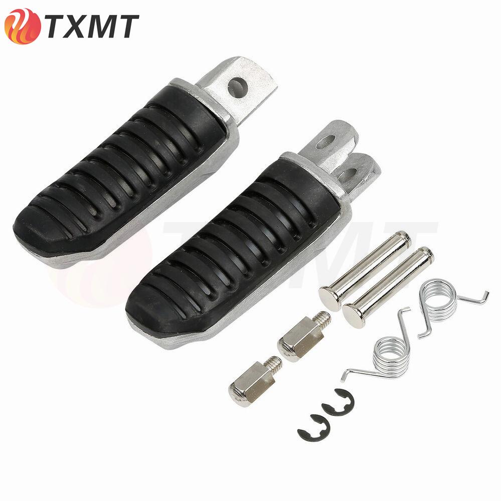 Compatible Suzuki Hayabusa GSX650, GSF1250, GSXR1300, GSX1300 Front & Rear Footpegs