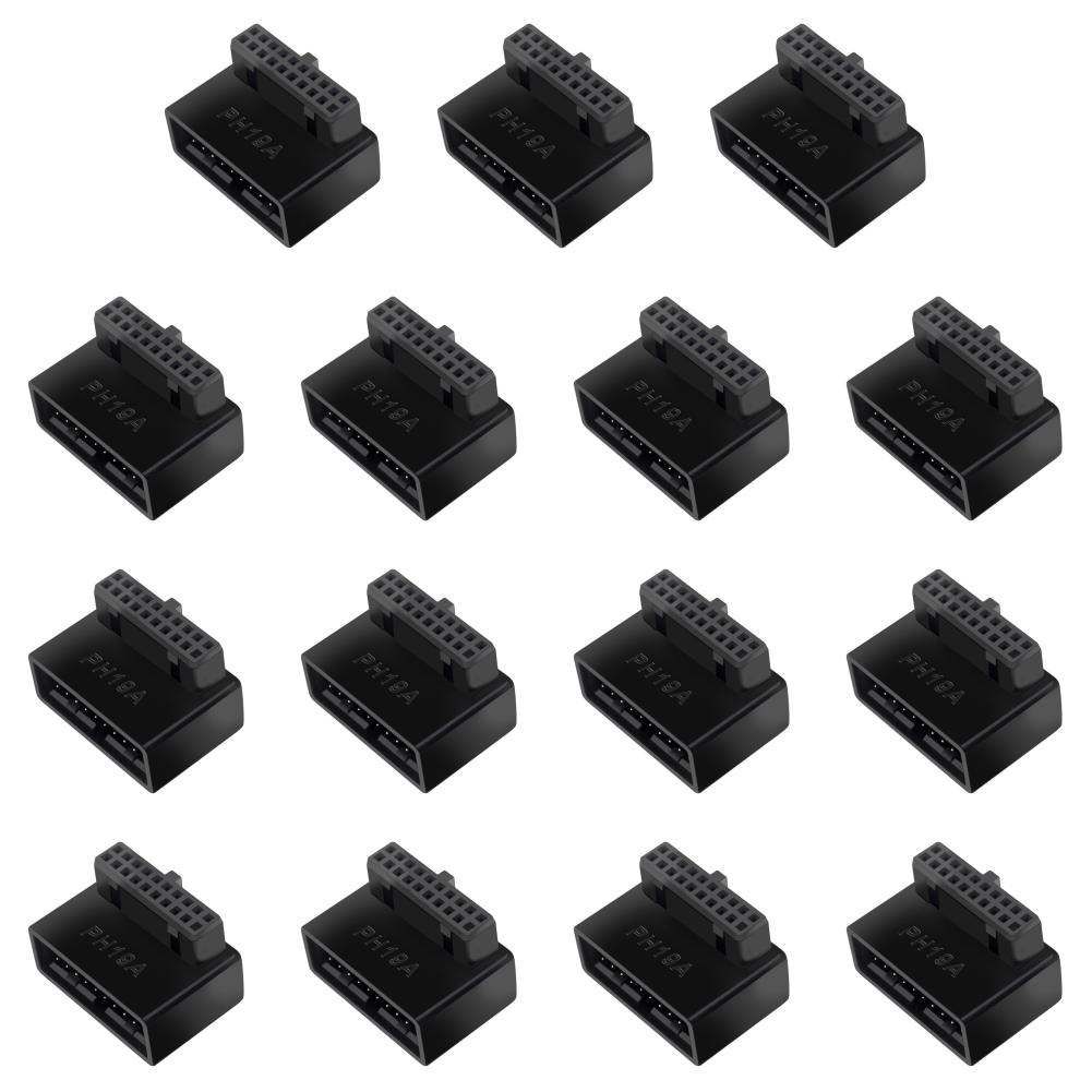 

USB 3.0 19P 20P разъем адаптера конвертер для материнской платы компьютера (К)
