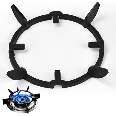 Cast Iron Cooktop Rack Gas Hob Wok Stand Slip Proof Pots Support Wok Support Rings Iron Stove Rack for Safe Cooking