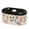 Metal Snack Container With Sealable Lid For Home Office Organization Decoration