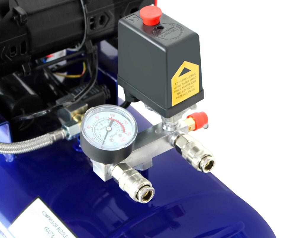 COMPRESSORE SENZA OLIO BLU 120L 4 PISTONI 400V 7kW KD4095
