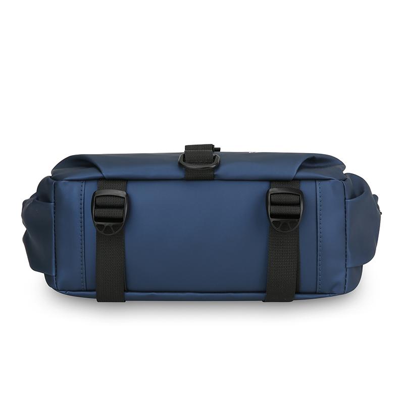 Casual Large Capacity Men's Crossbody Bag Outdoor Travel Nylon Material Water-Resistant Membrane Urban Minimalist Style