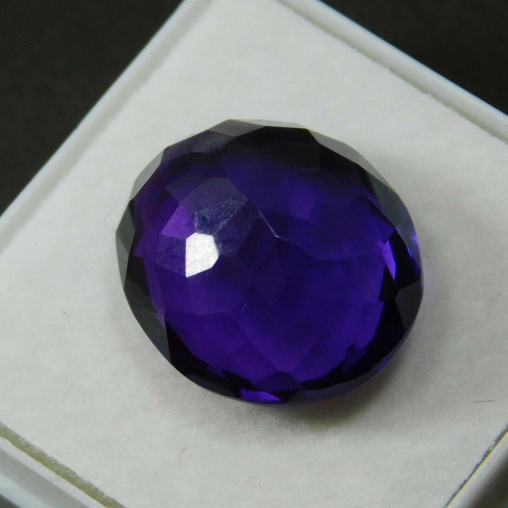 Natural Purple Tanzanite Loose Gemstone 7.10 Ct Brazilian Oval Cut for Jewelry Making and Crafts