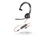 Casque - HP - Poly Blackwire 3315 - Mono - USB-C - Micro intégré - Commande de volume